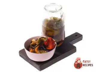 Салат із перцю з часником