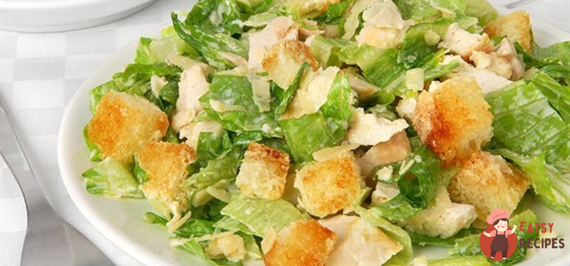 Салат "Цезар" з готовим соусом