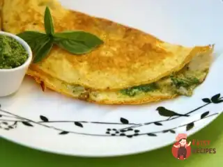 Омлет із сиром фета