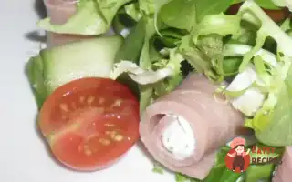 Салат З Шинки Та Сирного Сиру