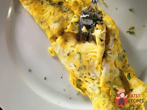 Омлет із пряними травами