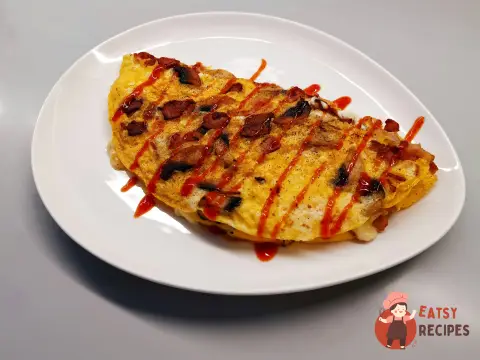 Омлет з грибами