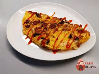 Омлет з грибами