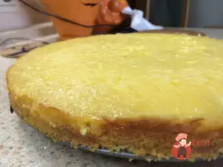 Лимонний пиріг із сиру
