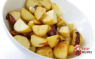 Печену Картопля В Бальзамічному Оцті (Patate Al Forno Con Aceto Balsamico)