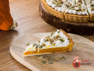 Пряний пиріг з гарбузовим мусом