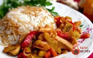 Соте З Курячим Філе Та Грибами