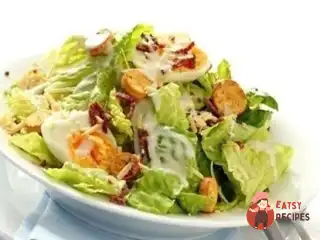 Салат "Цезар" з палтусом