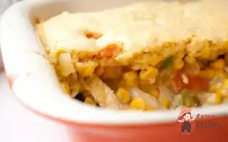 Запечена Картопля З Кукурудзою Та Куркою