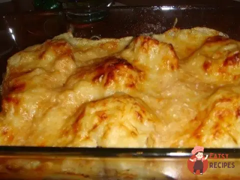 Цвітна капуста з бешамелем (за рецептом Олени Молоховець)