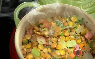 Зелена Сочевиця З Овочами
