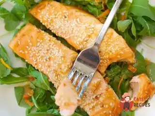 Лосось у апельсиновому джемі