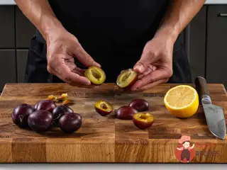 Крок 3: Компот-мохіто зі сливою