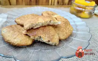 М'яКе Печиво З Кунжутом Та Бананом.