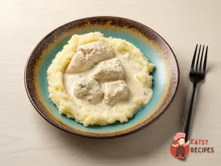 Крок 13: Курка у вершках із картопляним пюре