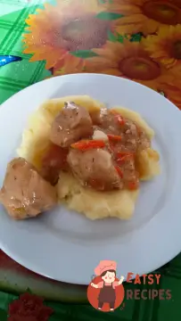 Підливу з курки для пюре