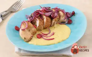 Курячі Грудки, Фаршировані Печерицями З Кукурудзяним Кремом