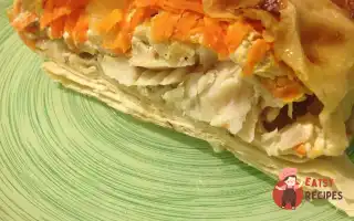 Риба Запечена У Лаваші