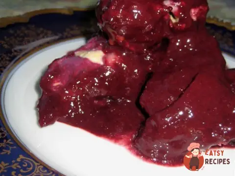 Курка з ожиною