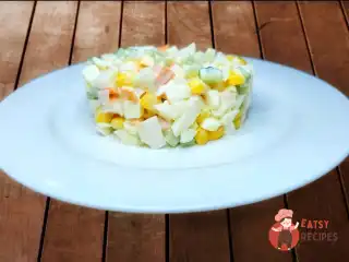 Крабовий салат без рису
