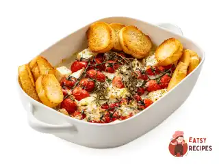 Сир із помідорами в духовці