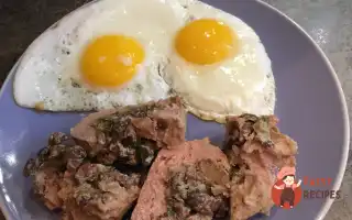 М'яСний Рулет З Начинкою З Гливи.