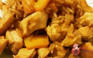 Тяхан Торі (Смажений Рис Із Куркою)