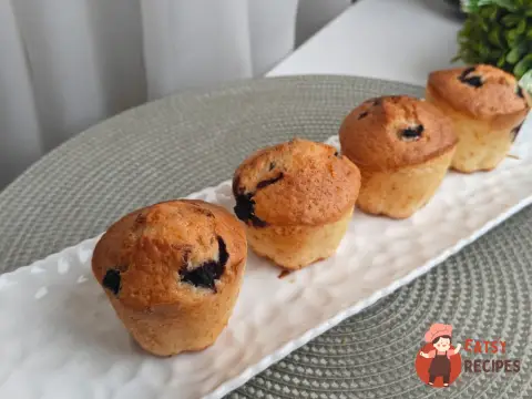 Кекси з чорницею