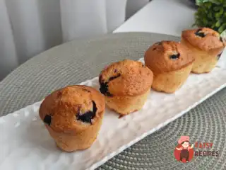 Кекси з чорницею