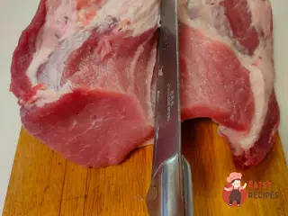 Крок 3: Свинячий рулет з овочами