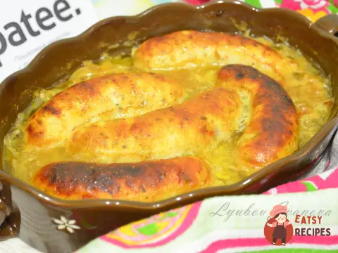Біла ковбаса у пиві