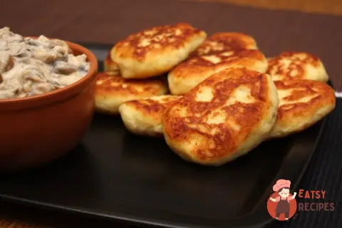 Картопляні котлети на борошні пшеничні