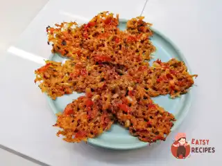 Часникові сирні хрусткі кетоломтики