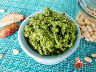 Соус песто з бразильським горіхом