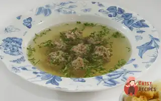 Бульйон З Яловичими Фрикадельками