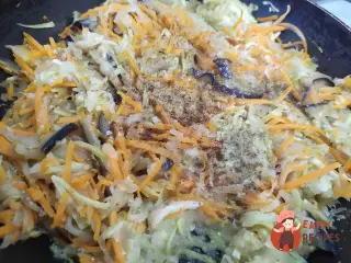 Крок 6: Фунчоза з овочами