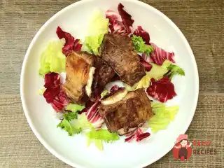 Яловичі ребра з соусом ворчестер у духовці