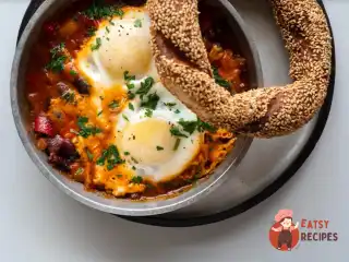 Шакшука з червоною квасолею