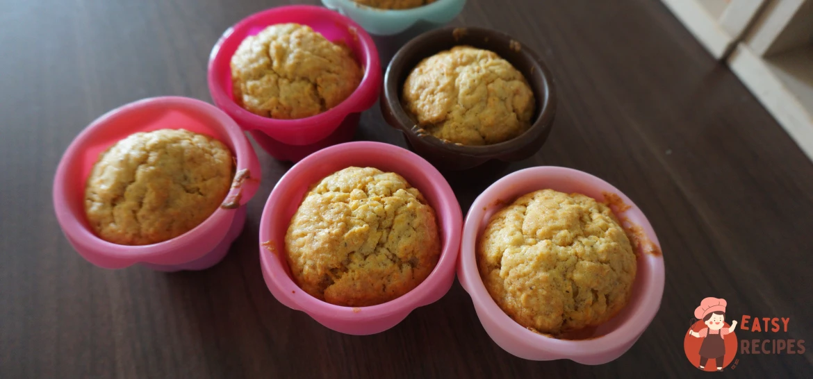 Морквяні кекси зі сметаною