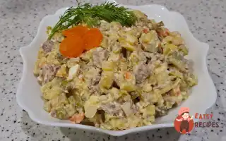 Олів'є З Яловичиною Та Морквою