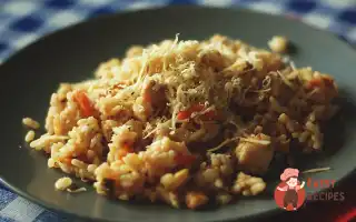 Різотто З Куркою, Овочами Та Пармезаном