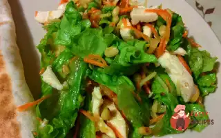 Салат З Курячою Грудкою, Руколою Та Апельсином