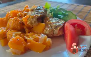Гарнір Із Гарбуза З Цибулею