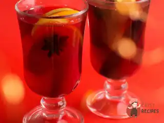 Безалкогольний глінтвейн із вишневим соком