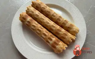Трубочки З Вареним Згущеним Молоком