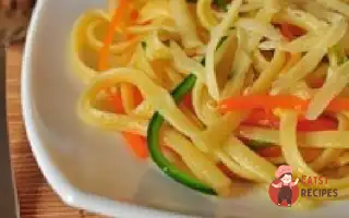 Паста З Овочами