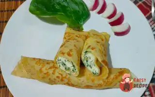 Сирна начинка для млинців