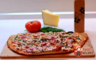 Піца З Грудинкою, Сиром Та Руколою