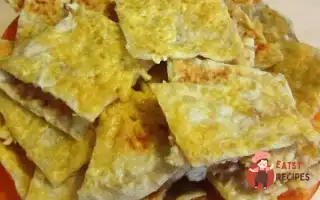 Чіпси З Лавашу З Сиром