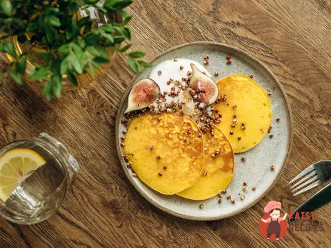 Оладки з рикотти з гарбузом